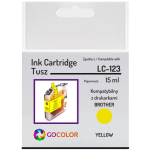 Tusz do BROTHER LC123Y Yellow zamiennik - 2