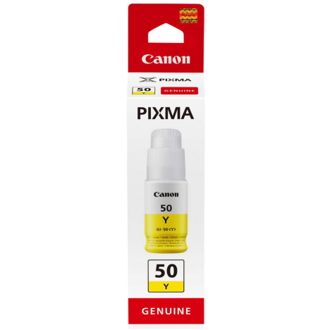 Canon oryginalny tusz GI50Y 3405C001 yellow