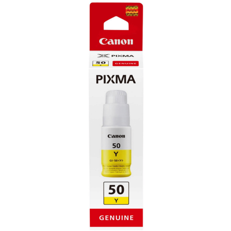 Canon oryginalny tusz GI50Y 3405C001 yellow