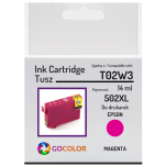 Tusz do EPSON T02W3 502XL Magenta Zamiennik - 2