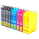 10 X TUSZ do EPSON T1811 T1812 T1813 T1814 18XL zamiennik  - 3