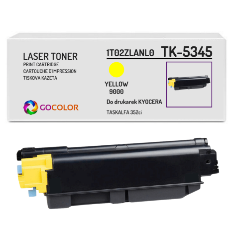 Toner do KYOCERA TK5345Y 1T02ZLANL0 TASKALFA 352ci yellow Zamiennik 9.0K