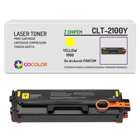 Toner do PANTUM CLT2100Y CP2100 CM2100 1.0K yellow zamiennik