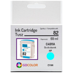 Tusz do HP C4911A 82 Cyan Zamiennik - 2