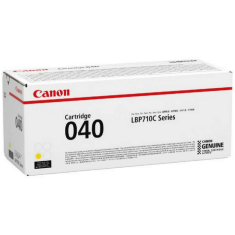 Canon oryginalny toner 040Y yellow 0454C001