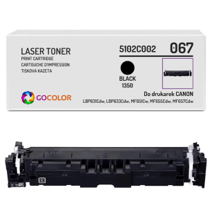 Toner do CANON CRG067K 5102C002 BLACK zamiennik bez CHIPA