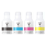 Canon oryginalny tusz GI46 black / cyan / magenta / yellow 4-pak - 2