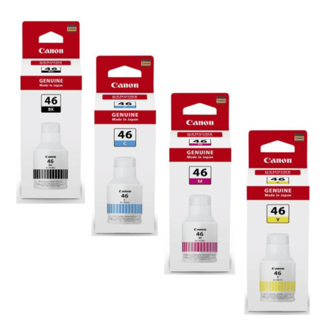 Canon oryginalny tusz GI46 black / cyan / magenta / yellow 4-pak