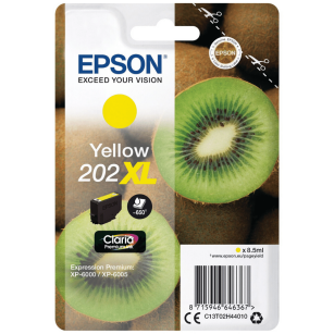 Epson oryginalny tusz T02H4 202 XL yellow