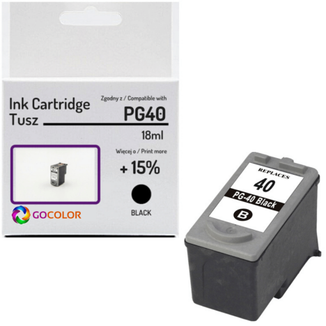 Tusz do CANON PG40 0615B036 Black