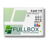 FULLBOX 6-pak TUSZ do EPSON 115 T07C1 T07D1 T07D2 T07D3 T07D4 T07D5 - 3
