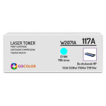 Toner do HP W2071A 117A Cyan Zamiennik - 4