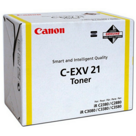 Canon oryginalny toner CEXV21 C-EXV21 yellow 0455B002