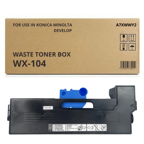 Pojemnik na zużyty toner do Konica Minolta WX-104 (A7XWWY2) BizHub 227, 287, 287e, 367 110.000 stron zamiennik