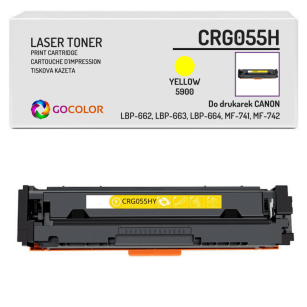 Toner do CANON CRG055H 3017C002 Yellow zamiennik bez CHIPA