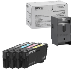 Epson oryginalny tusz 405XL T05H6 C13T05H64010 + oryginalny pojemnik na zużyty tusz C13T671500 4-pak - 2