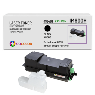 Toner do RICOH IM600H P801 418481 IM600F P801 40.0K black zamiennik
