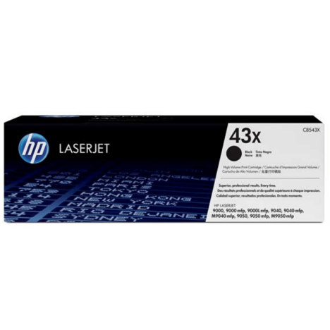 HP oryginalny toner C8543X black 43X