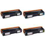 4 X TONER do RICOH SPC310HE SPC232 406479 406480 406481 406482 zamiennik - 2