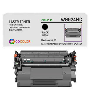 Toner do HP W9024MC LaserJet Managed E40040 MFP E42540 11.5K black zamiennik z CHIPEM
