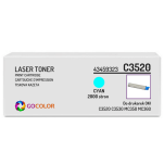 Toner do OKI C3520 C3530 MC350 MC360 mfp, 43459323 Cyan zamiennik - 2