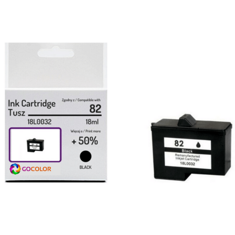 EOL Tusz do LEXMARK 82 18L0032 Black Zamiennik
