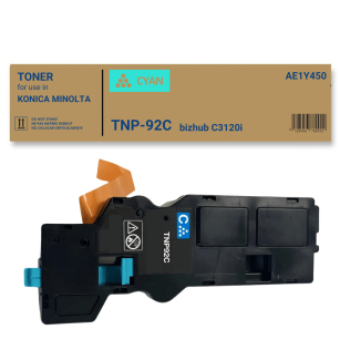 Toner do KONICA MINOLTA TNP92C AE1Y450 BIZHUB C3120i cyan Zamiennik 4.0K