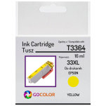 Tusz do EPSON T3364 33XL Yellow Zamiennik - 2