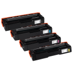 4 X TONER do RICOH MC250 408352 408353 408354 408355 MC250FWB PC300W CMYK Zamiennik 4 X 2.3K - 3