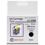Tusz do BROTHER LC121BK Black zamiennik - 2