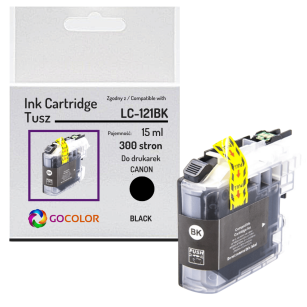 Tusz do BROTHER LC121BK Black zamiennik