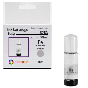 Tusz do EPSON 114 T07B5 C13T07B540 EcoTank ET8500 ET8550 grey Zamiennik 70ml