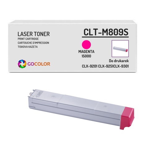 Toner do SAMSUNG CLX9201 CLTM809S Magenta Zamiennik