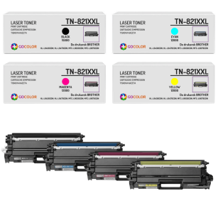 4 X TONER do BROTHER TN821XXL MFC-L9630CDN MFC-L9430CDN CMYK zamiennik