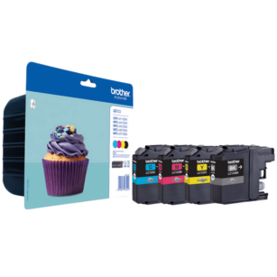 Brother oryginalny Tusz LC-123VALBP cyan/magenta/yellow/black