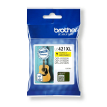 Brother oryginalny Tusz LC421XLY Yellow - 2