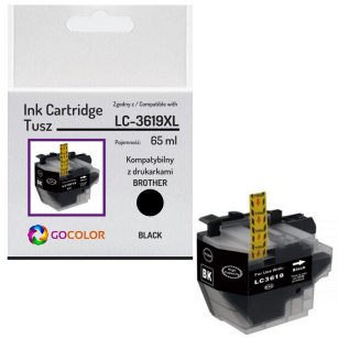 Tusz do BROTHER LC3619XLBK Black zamiennik