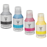 Canon oryginalny tusz GI56 black / cyan / magenta / yellow 4-pak - 3