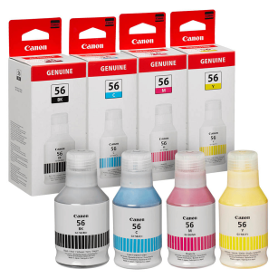 Canon oryginalny tusz GI56 black / cyan / magenta / yellow 4-pak