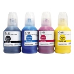 FULLBOX 4-pak Tusz do CANON GI46PGBK GI46C GI46M GI46Y Pigment - 3