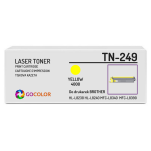 Toner do BROTHER TN249 Y HL-L8230 HL-L8240 MFC-L8340 MFC-L8390 Yellow Zamiennik 4,0K - 3