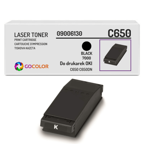 Toner do OKI C650 C650DN 09006130 black zamiennik