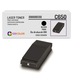 Toner do OKI C650 C650DN 09006130 black zamiennik
