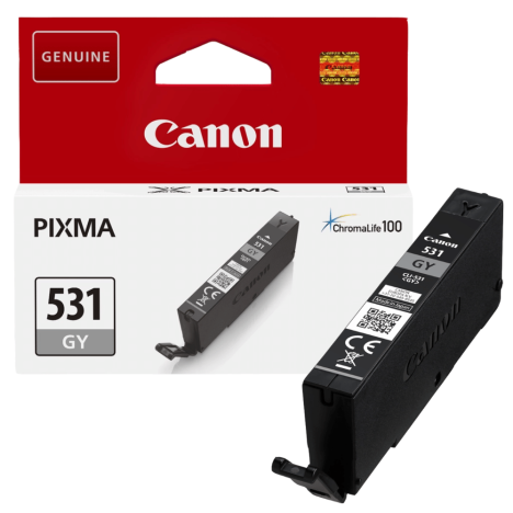 Canon oryginalny tusz CLI531GY 6122C001 Pixma TS8750 TS8751 grey 324 stron