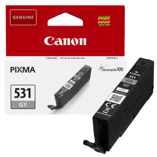 Canon oryginalny tusz CLI531GY 6122C001 Pixma TS8750 TS8751 grey 324 stron