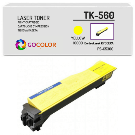 Toner do KYOCERA TK560Y Yellow zamiennik