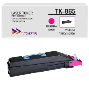 Toner do KYOCERA TK865M Magenta 1T02JZBEU0 zamiennik