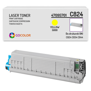 Toner do OKI C824 C834 C844 47095701 Yellow zamiennik