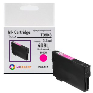Tusz do EPSON 408L T09K340 C13T09K34010 WFC4310DTWF WFC4810DTWF magenta Zamiennik 21.6ml