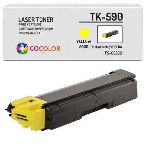 Toner do KYOCERA TK590Y Yellow 1T02KVANL0 zamiennik
